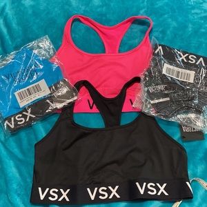 4 - Victoria Secret The Player Racerback Sport Bras